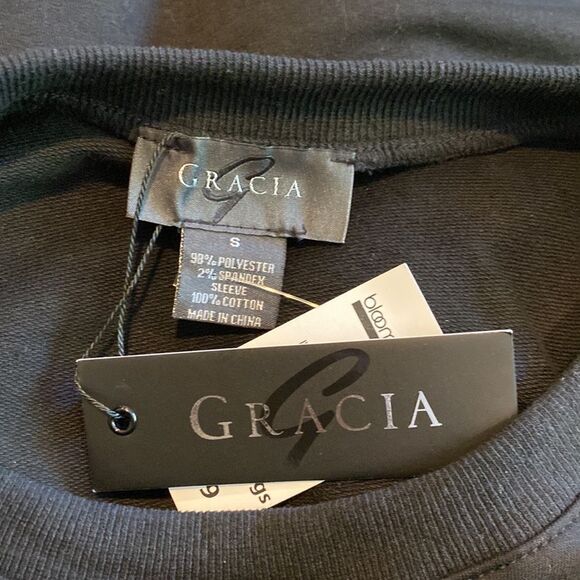 NWT Gracia Small Midi Dress Short Ruffle Sleeves - Picture 5 of 5